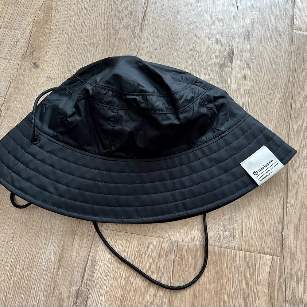 lululemon Patch Logo Bucket Hat‎ black size s/m NWT - Picture 5 of 8